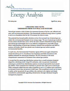 Updating the Facts: Emissions from Natural Gas Systems
