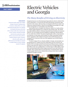 Electric Vehicles and Georgia (2015)