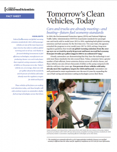 Tomorrow’s Clean Vehicles, Today (2015)