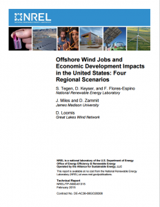 Offshore Wind Jobs and Economic Development Impacts in the United States: Four Regional Scenarios