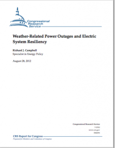 Weather-Related Power Outages and Electric System Resiliency