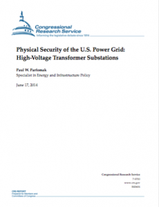 Physical Security of the U.S. Power Grid: High-Voltage Transformer Substations