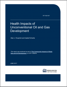 Health Impacts of Unconventional Oil and Gas Development