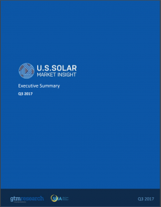 U.S. Solar Market Executive Summary Q3 2017