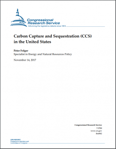 Carbon Capture and Sequestration (CCS) in the United States