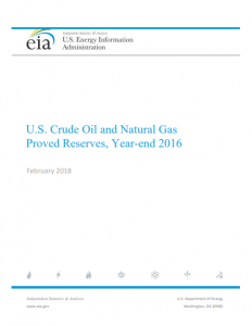 U.S. Crude Oil and Natural Gas Proved Reserves, Year-end 2016
