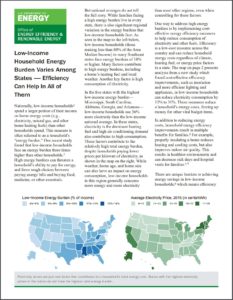 Low-Income Household Energy Burden Varies Among States
