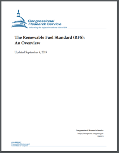 The Renewable Fuel Standard (RFS): An Overview
