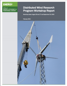 Distributed Wind Research Program Workshop Report
