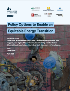 Policy Options to Enable an Equitable Energy Transition