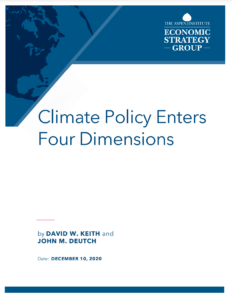 Climate Policy Enters Four Dimensions