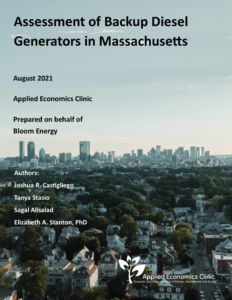Assessment of Backup Diesel Generators in Massachusetts