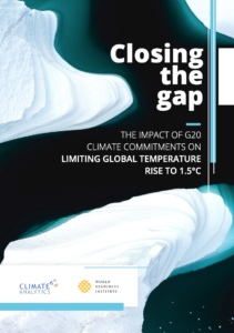 Closing the Gap: The Impact of G20 Climate Commitments on Limiting Global Temperature Rise to 1.5°C