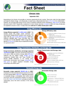Climate Jobs Fact Sheet