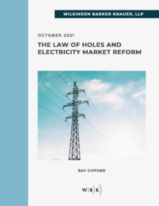The Law of Holes and Electricity Market Reform