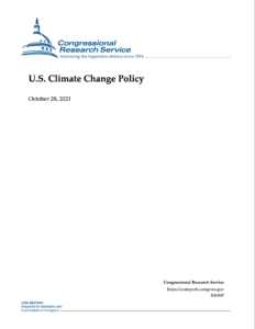 U.S. Climate Change Policy