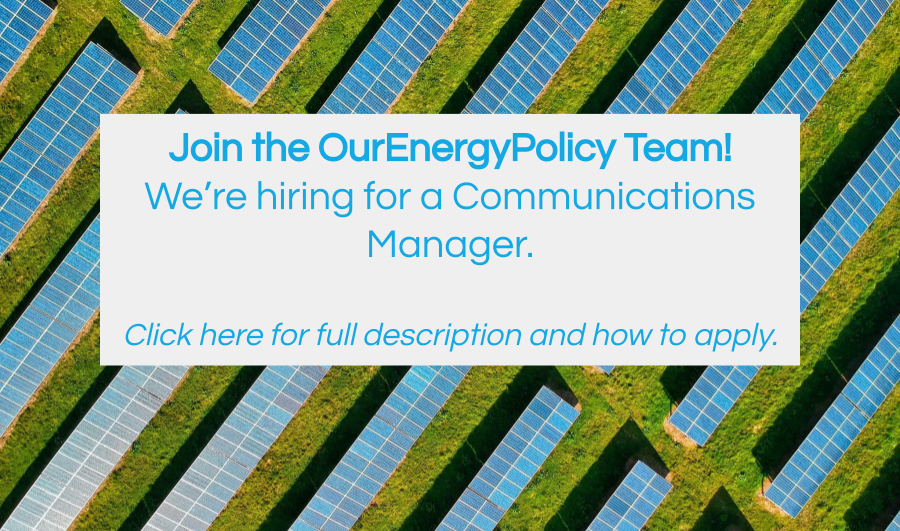 Now Hiring for Communications Manager
