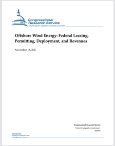 Offshore Wind Energy: Federal Leasing, Permitting, Deployment, and Revenues
