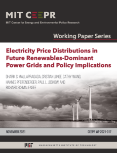 Electricity Price Distributions in Future Renewables-Dominant Power Grids and Policy Implications