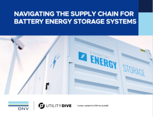 Navigating the Supply Chain for Battery Energy Storage Systems