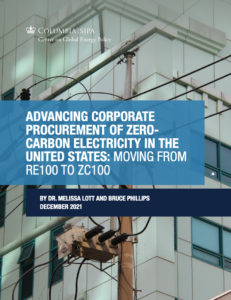 Advancing Corporate Procurement of Zero-Carbon Electricity in the United States: Moving from RE100 to ZC100