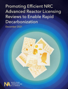Promoting Efficient NRC Advanced Reactor Licensing Reviews to Enable Rapid Decarbonization