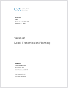 Value of Local Transmission Planning