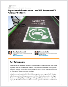 Bipartisan Infrastructure Law Will Jumpstart EV Charger Buildout