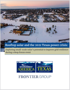 Rooftop Solar and the 2021 Texas Power Crisis: Exploring Small-Scale Solar’s Potential to Improve Grid Resilience During a Deep Freeze Event