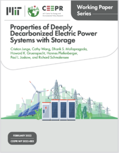 Properties of Deeply Decarbonized Electric Power Systems with Storage