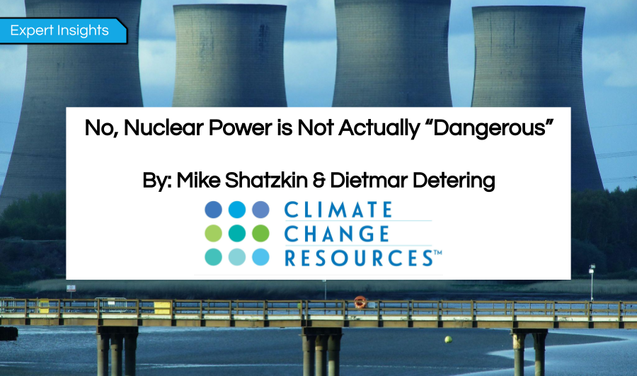 No, nuclear power is not actually 