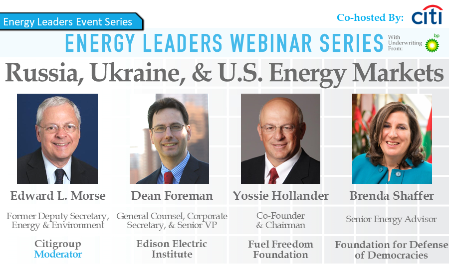 Russia, Ukraine, and U.S. Energy Markets