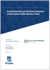 Environmental and Economic Impacts of the Calvert Cliffs Nuclear Plant