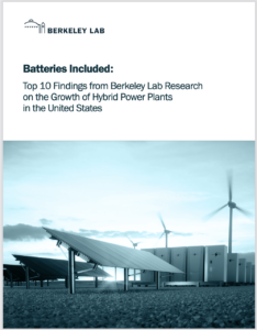 Batteries Included: Top 10 Findings from Berkeley Lab Research on the Growth of Hybrid Power Plants in the United States