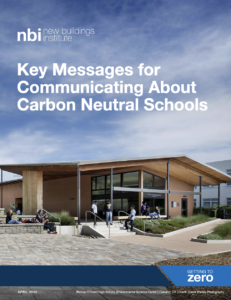 Key Messages for Communicating About Carbon Neutral Schools
