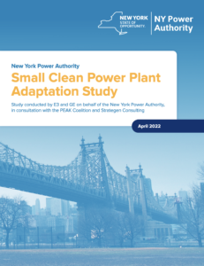 New York Power Authority Small Clean Power Plant Adaptation Study