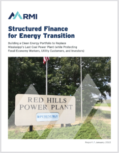 Structured Finance for Energy Transition: Building a Clean Energy Portfolio to Replace Mississippi’s Last Coal Power Plant