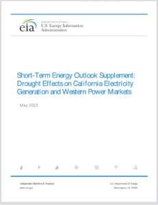 Short-Term Energy Outlook Supplement: Drought Effects on California Electricity Generation and Western Power Markets