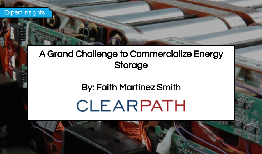 A Grand Challenge to Commercialize Energy Storage