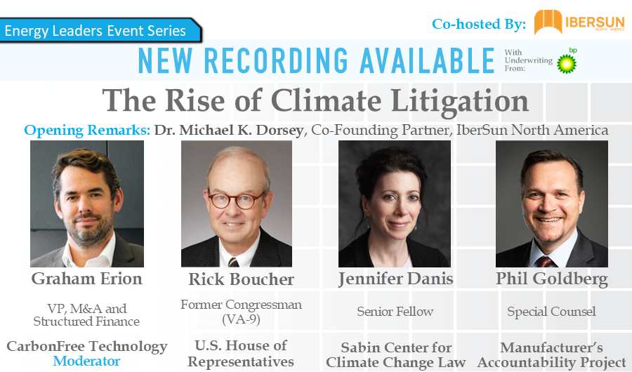 The Rise of Climate Litigation