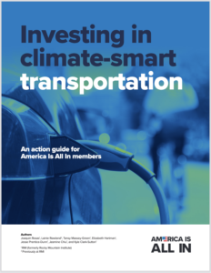 Investing in Climate-Smart Transportation