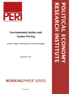 Environmental Justice and Carbon Pricing