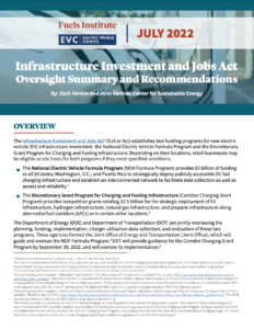 Infrastructure Investment and Jobs Act Oversight Summary and Recommendations