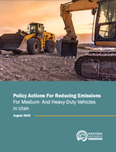 Policy Actions For Reducing Emissions For Medium- And Heavy-Duty Vehicles In Utah