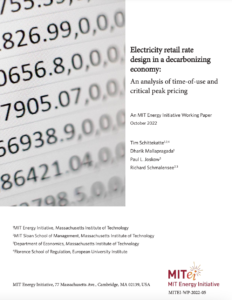 Electricity Retail Rate Design in a Decarbonizing Economy