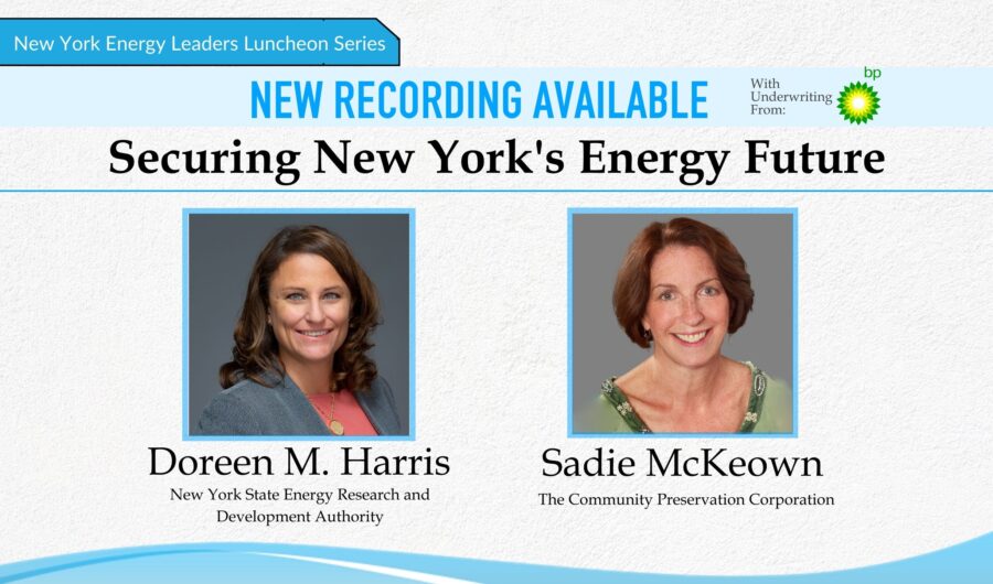Live Event Recording - Securing New York's Energy Future