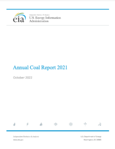Annual Coal Report 2021