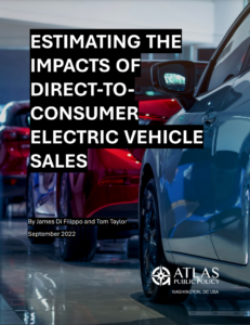 Estimating the Impacts of Direct-to-Consumer Electric Vehicle Sales