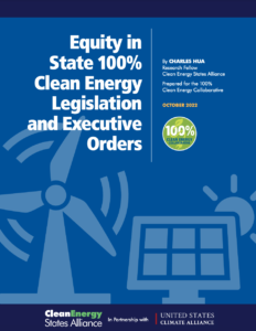 Equity in State 100% Clean Energy Legislation and Executive Orders