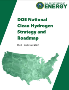 DOE National Clean Hydrogen Strategy and Roadmap